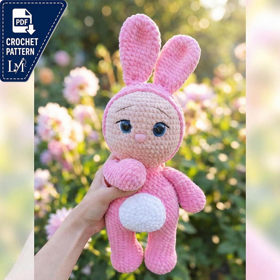 Bunny Doll Crochet Pattern Designs for Handmade Keepsakes 3